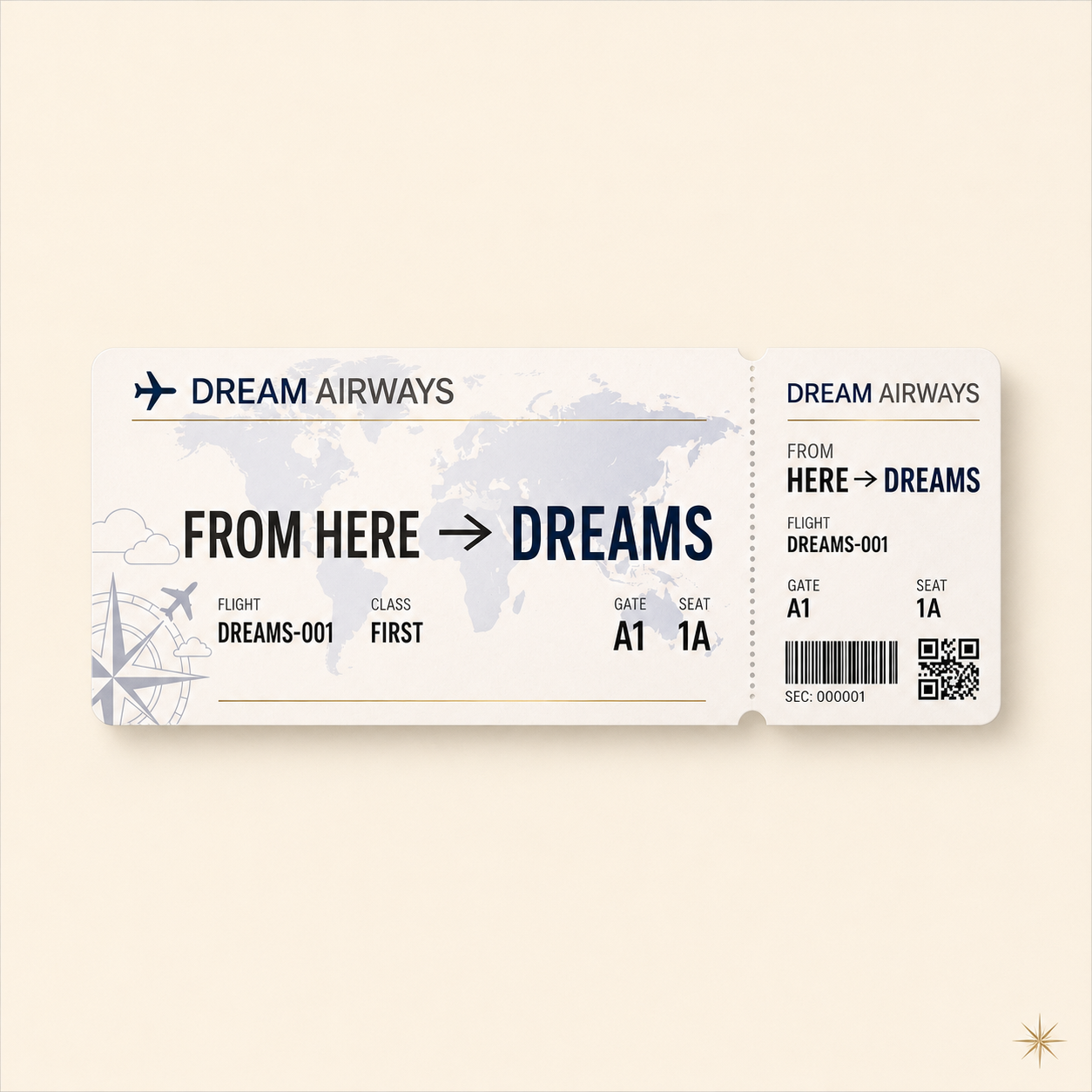 Dreams Manifestation Symbol | Vision Board Icon