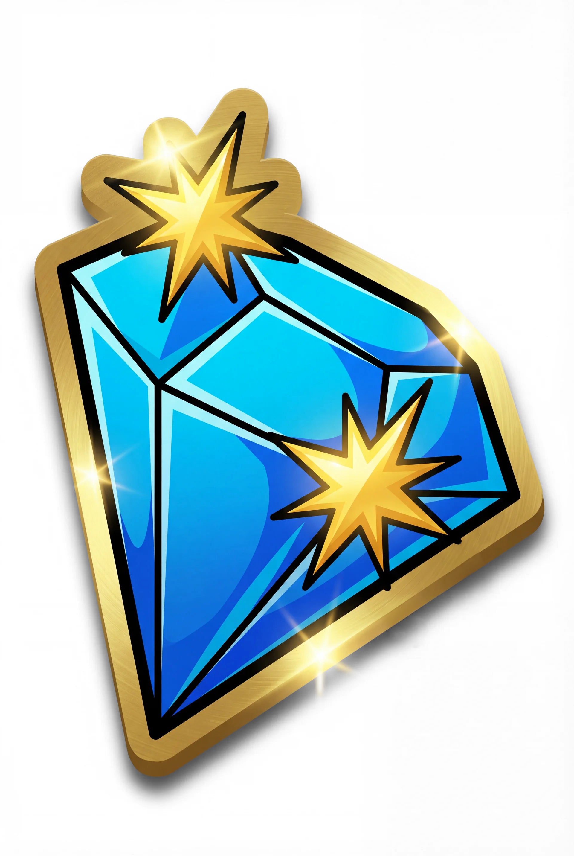 Diamond manifestation symbol and vision board icon for being worthy, self-love, confidence, and personal growth. Digital PNG and JPEG download. 